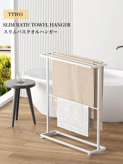 バスタオルハンガー タオルラック 置き型  SH30W