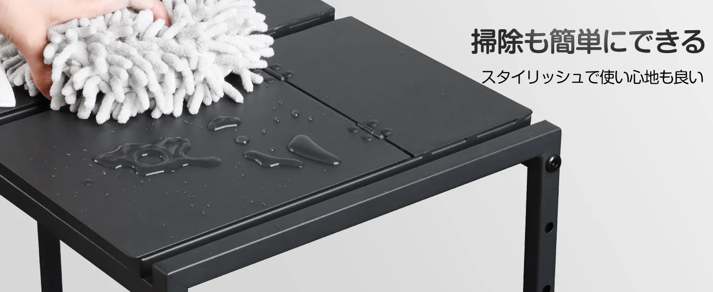 ゴミ箱 3分別 ダストワゴン ゴミ袋ホルダー 高さ三段調節20~45L袋対応　SH49W