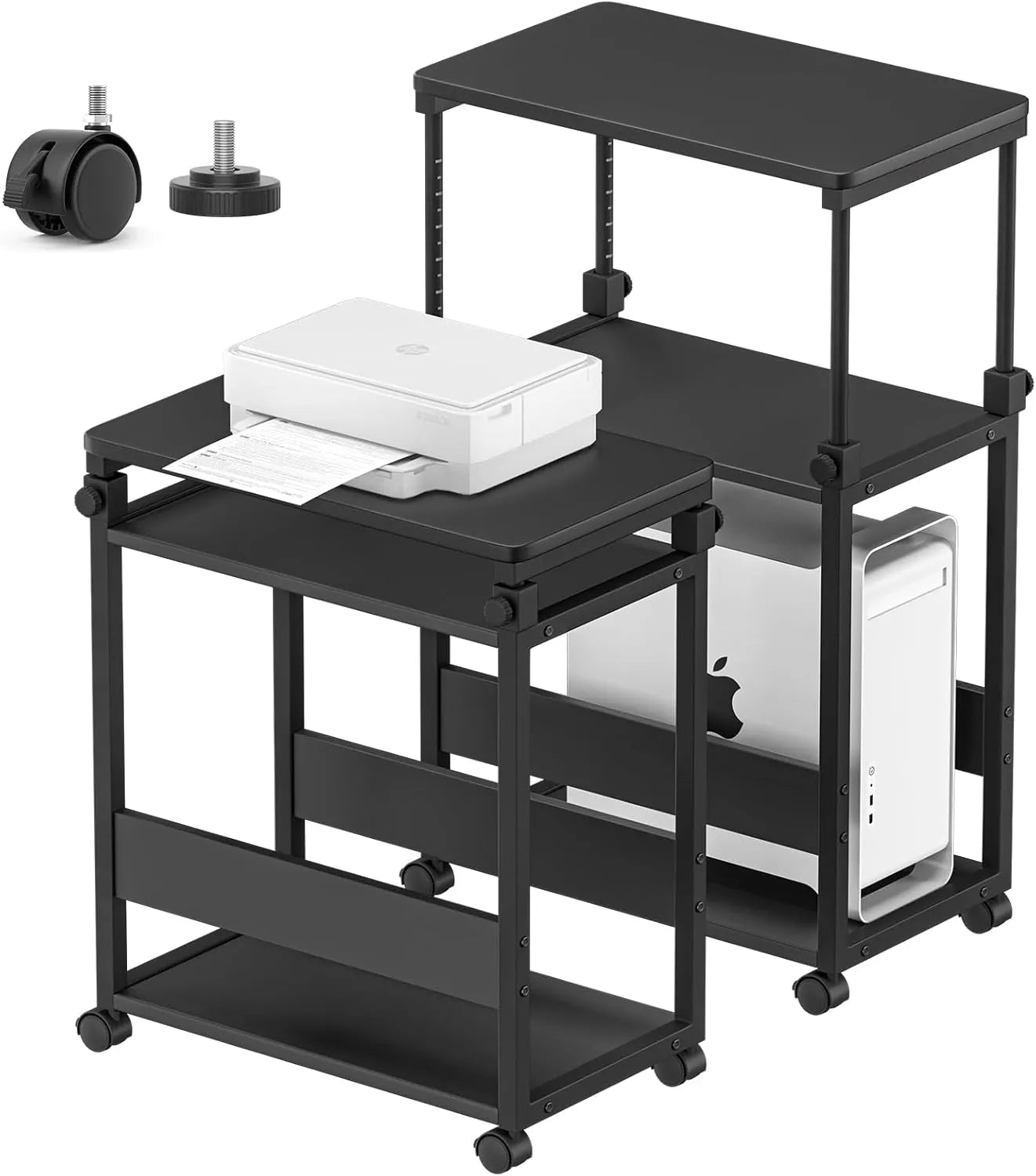 【昇降式】パソコンワゴン pcラック 四色　SH27W