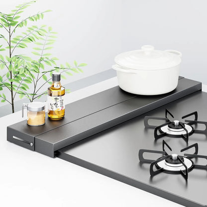 【奥行伸縮10～17cm】排気口カバー 幅60cm  ガスコンロカバー フラット 薄型 ih カバー コンロカバー SH59B