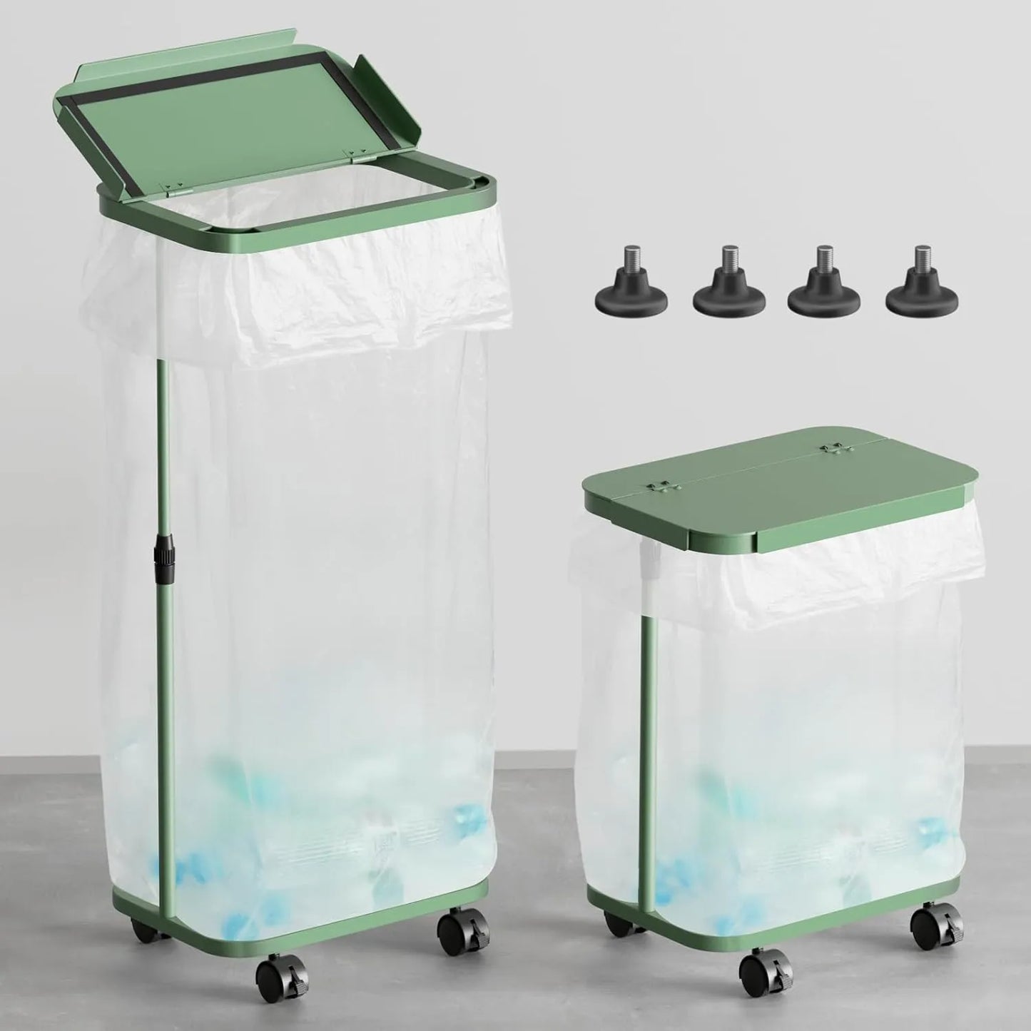 【90L対応】大容量の横開きゴミ袋ホルダー ふた付き　SH40W