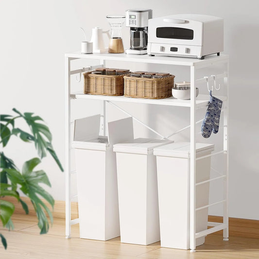 4色展開！おしゃれのゴミ箱上ラック・キッチンラック SH37W