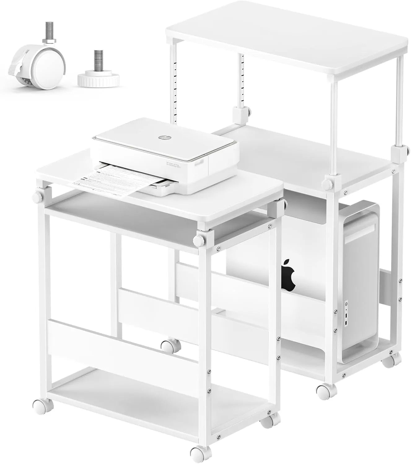 【昇降式】パソコンワゴン pcラック 四色　SH27W